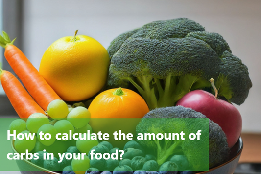 Illustration of a carbohydrate calculator for accurate carb counting