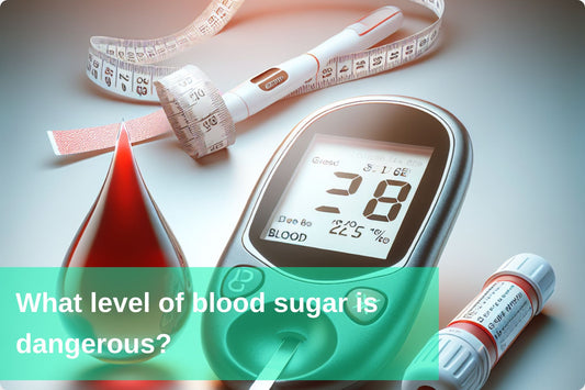 Dangerous blood sugar levels for awareness and health management.