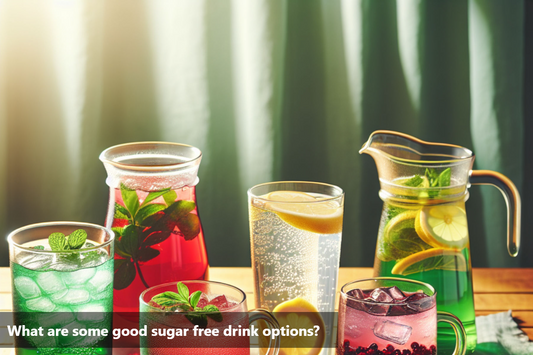 Refreshing sugar-free drinks that are perfect for people with diabetes.