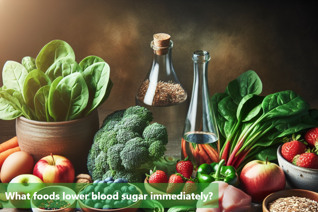 What foods lower blood sugar immediately – DiabeSmart