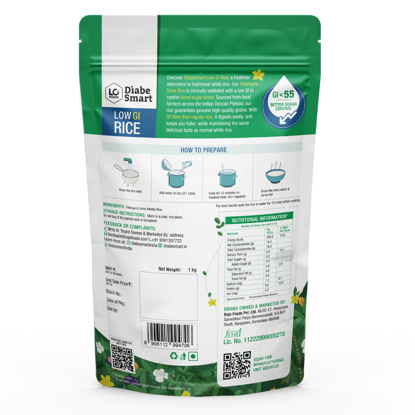 Low GI Rice - Best Rice For Diabetics
