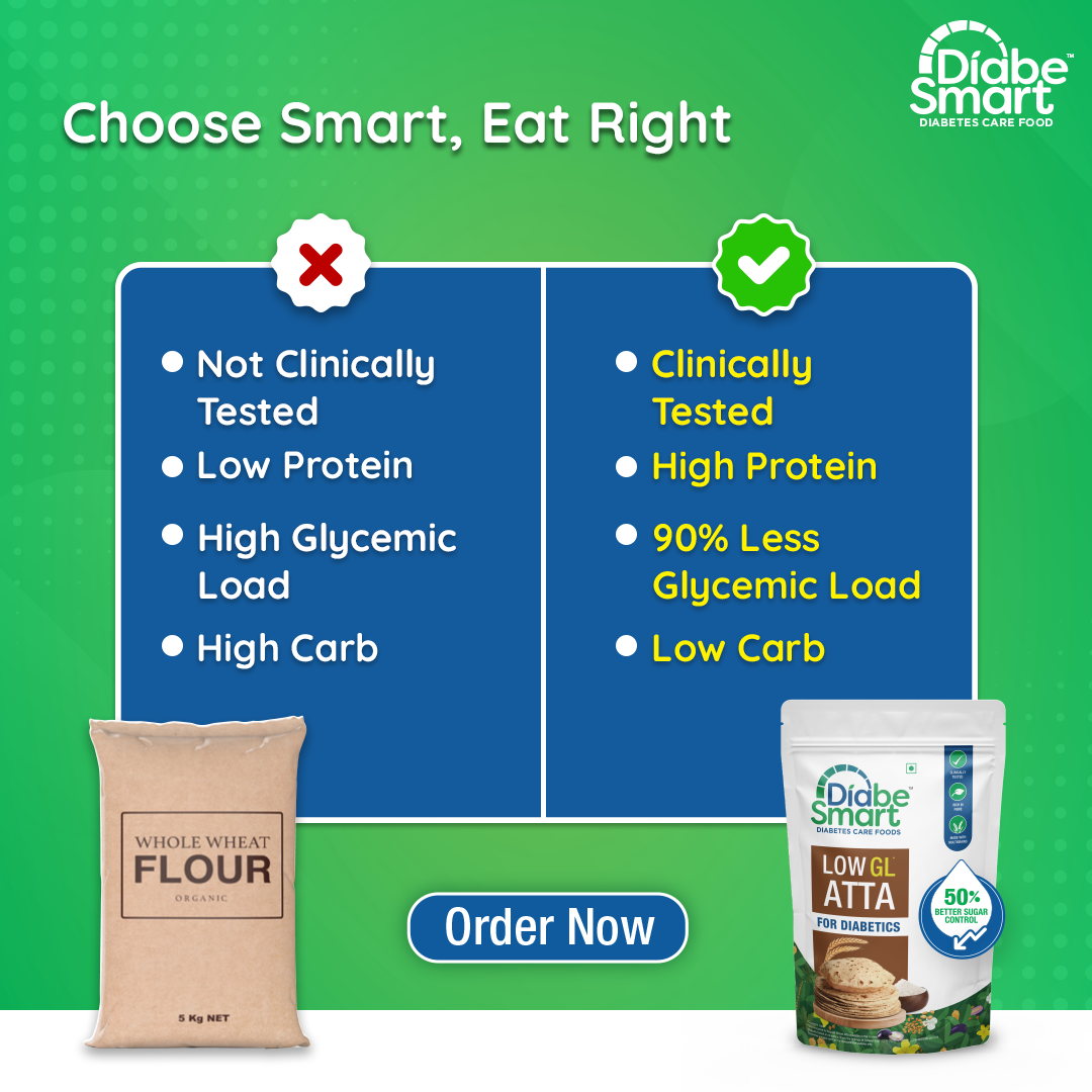 Diabetic Atta & Low GI Rice Combo - 5 Kg Each