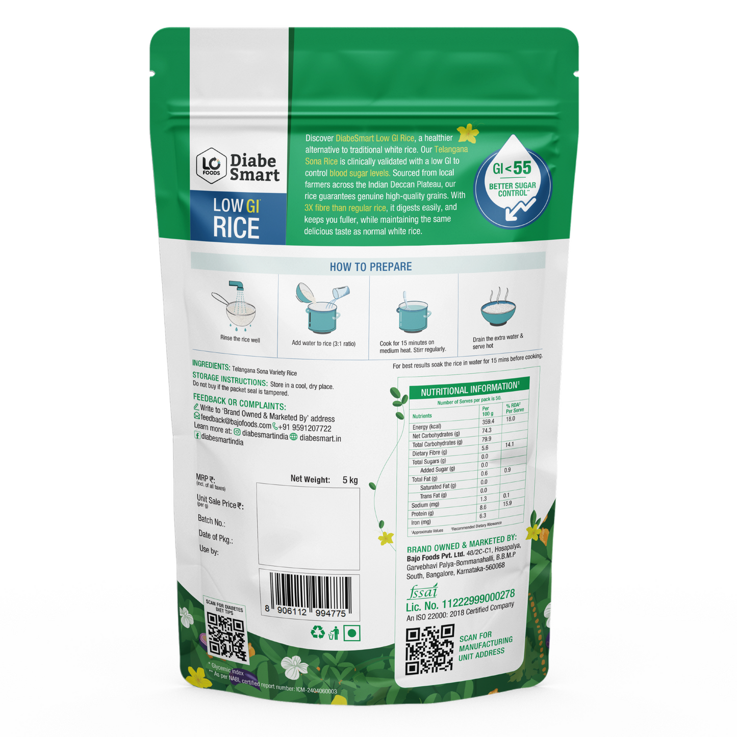 Low GI Rice - Best Rice For Diabetics