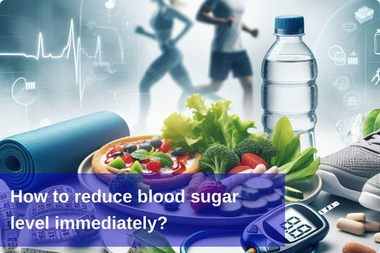Reduce blood sugar level by eating healthy food