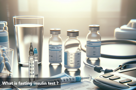 A fasting insulin test is a blood test that measures your insulin levels after you've fasted for at least 8 hours.