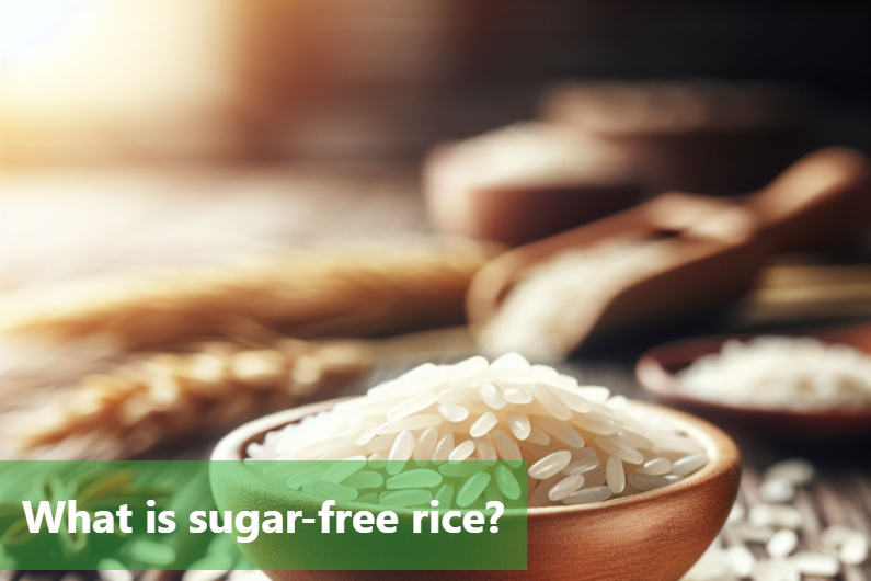 A banner image of a table full of delicious sushi rolls made with sugar-free rice.