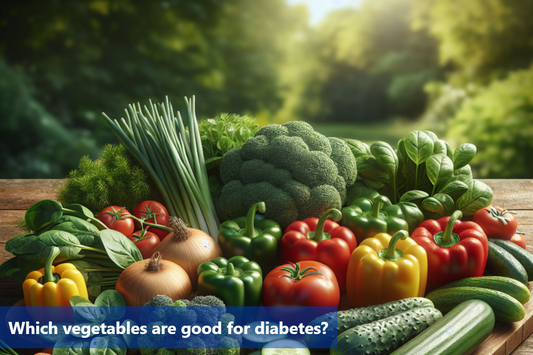 A variety of vegetables are good for diabetes, including broccoli, peppers, tomatoes, cucumbers, and spinach.