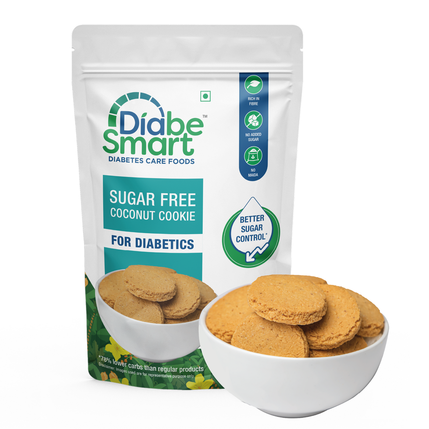 Sugar Free Coconut Cookies - Designed For Diabetics