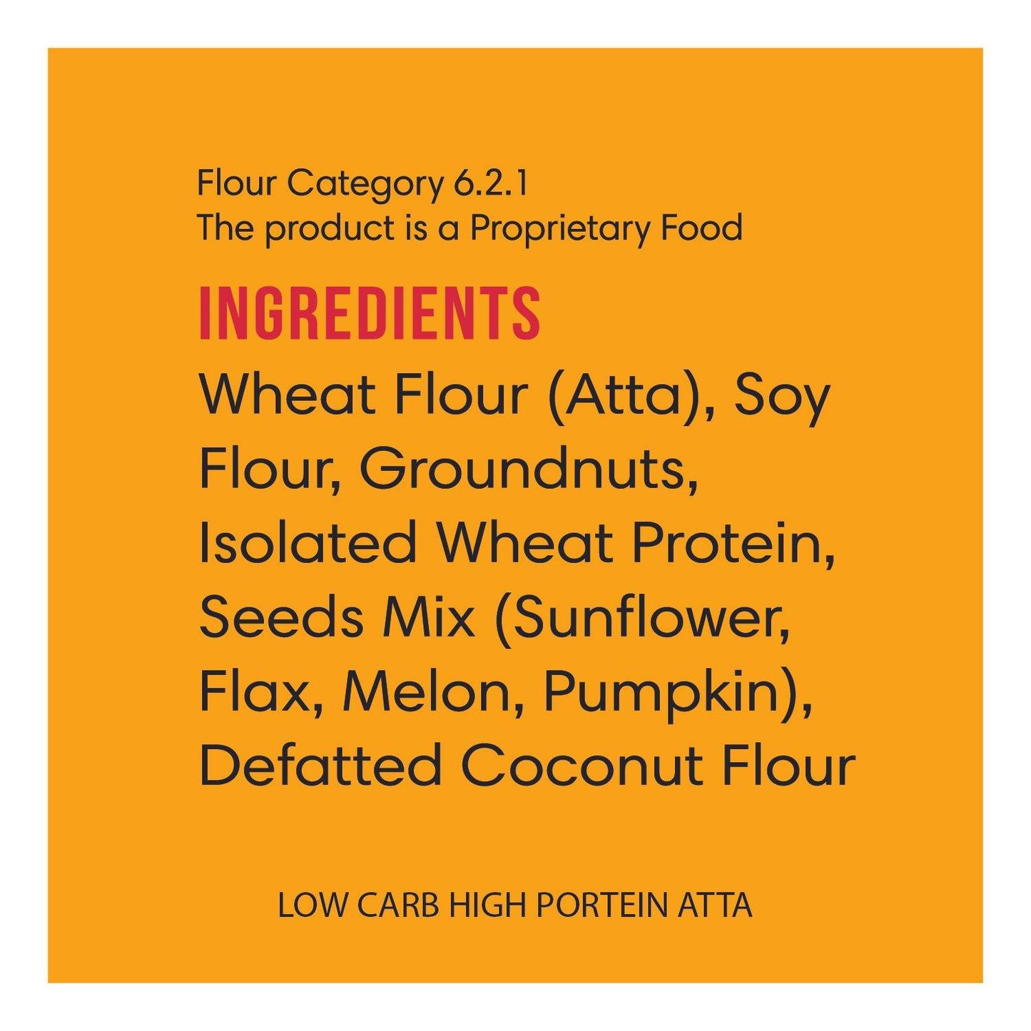 Low Carb High Protein Atta - Powered by Lo! Foods