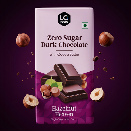 Guilt Free Hazelnut Heaven Dark Chocolate (Sugar Free)