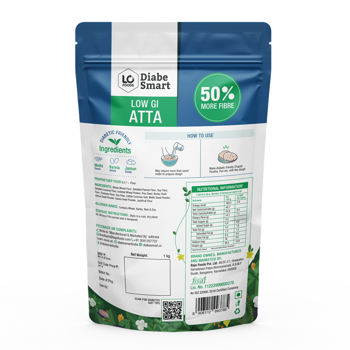 Sugar Care Atta - Best Atta For Diabetics